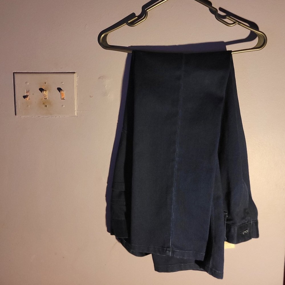 Perry Ellis Adult Jeans Navy Blue Slim Fit 34X32